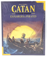 Settlers of Catan Explorers & Pirates 5-6 Player Extension Factory Sealed CN3076