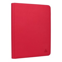 Rieton 16 Pocket 1000+ Pockets Card Binder, Large 3.7x 2.7 inches, Red