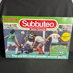 Vintage 1986 Subbuteo Table Soccer International Edition World Cup 86 Sealed