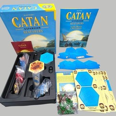Catan Expansion Seafarers 2016 PLUS 5-6 Player Expansion Set Complete Used/New