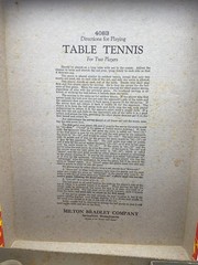 Vintage Table Tennis by Milton Bradley