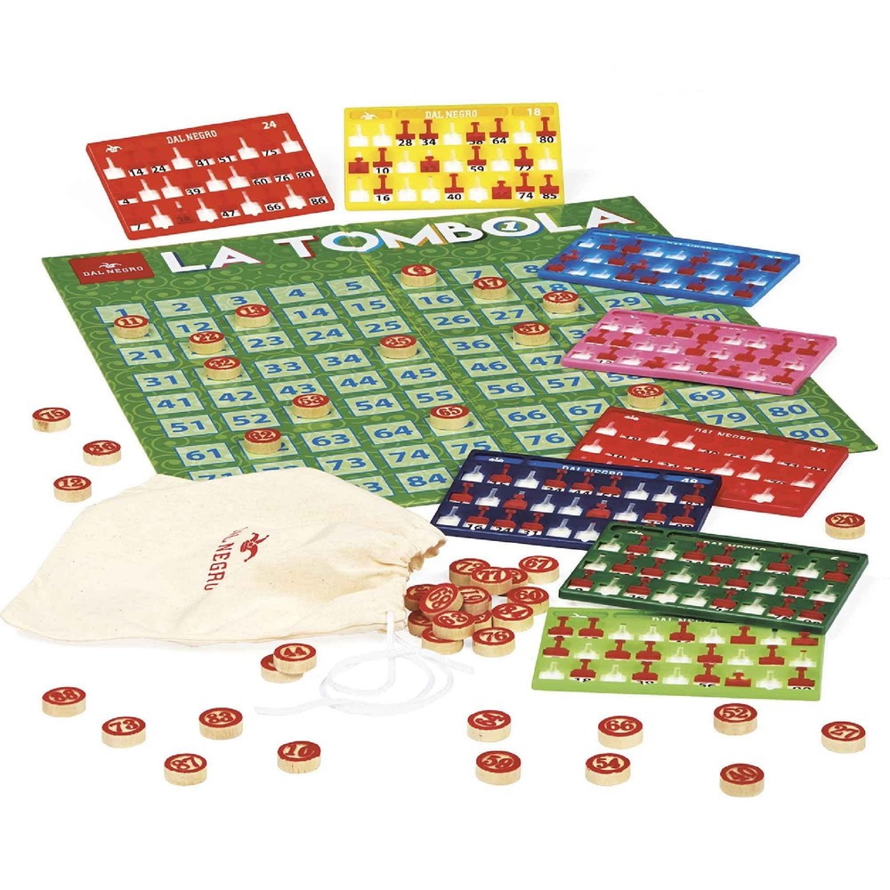 Tombola by, Board Game, Toy 858, Multicolor, 8001097539031