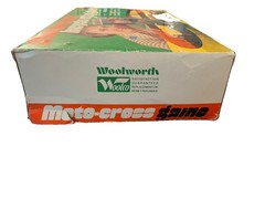 Vintage Woolworth / Woolco Moto Cross Bicycle Racing Game in Original Box