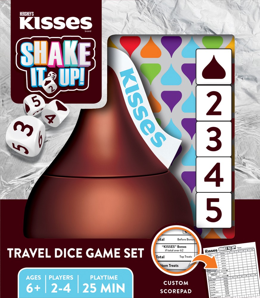 MasterPieces – Hershey’s Kisses – Officially Licensed Shake It Up! Dice Game