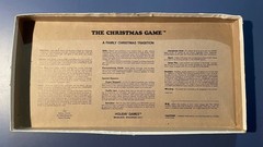 The Christmas Game 1980 Holiday Board Games Milwaukee NOT COMPLETE