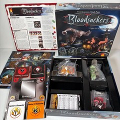 Bloodsuckers Fireside Games Board Game 2-4 Players Ages 13+ Horror Vampire 2011