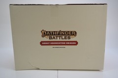 Pathfinder Deep Cuts Adult Adamantine Dragon Primed Miniature – Damaged Box NEW!