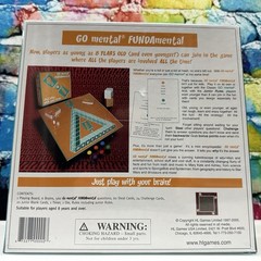 GO mental FUNDAmental Educational Question Game Ages 8+ Play With Your Brain NEW