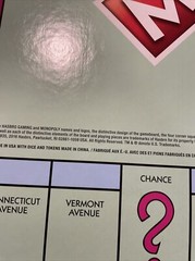 Monopoly Board Game Replacement Board & Instruction Manual Booklet Only