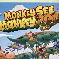 New! Monkey See, Monkey Poo Children’s Game Spin Master Games {85}