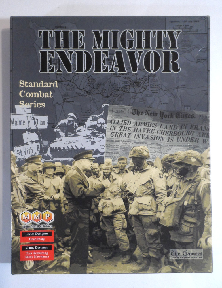 MMP The Mighty Endeavor War Game – UNPUNCHED / NO RULEBOOKS