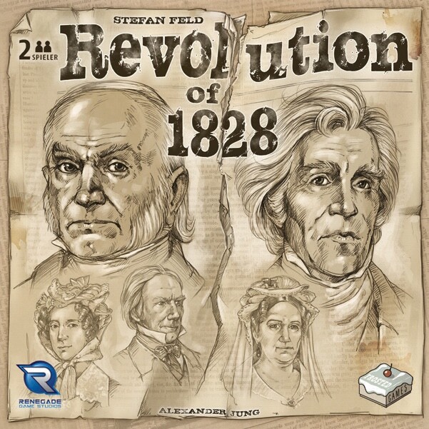Revolution of 1828 Board Game *NEW*