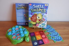 Shell Shapes Kids Learning Board Game Educational Family Game Ages 5+ Gift