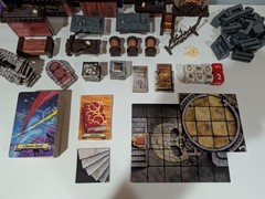 Vintage Hasbro HeroQuest Witch Lord Board Game Lot