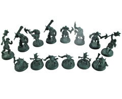 HeroQuest: 14x ORC & GOBLIN Minis & Cards NEW!!
