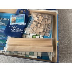 Disney Vacation Club Scrabble Board Game DVC Member Exclusive Travel Bag Set