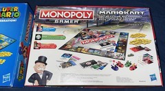 Super Mario Menopoly Bundle Set Of 2 Complete Games Used W/Bonus Characters