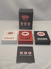 The Couples Game 17+ Flirt, Chat, Dare – Three In One Romantic Card Game