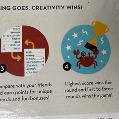 Snippets – The Fast Paced, Anything Goes Word Game, Board Game Brand New