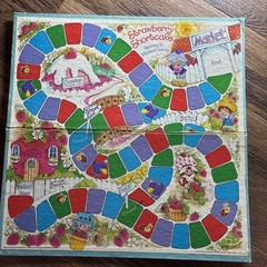 🍓 1979 Strawberry Shortcake “Berries to Market” Game Board Only Vintage Kenner