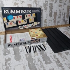 Vintage Rummikub 99% COMPLETE Rummy Tile Game 1990 Pressman