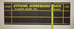 Vintage Klauber Games Inc. Official Scoreboard Rack Chalkboard-Chicago USA