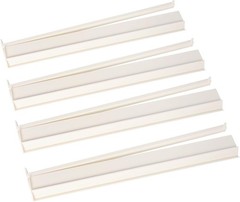 4PCS Mahjong Racks with Pushers White, American Mahjong All-in-one Tile Rack