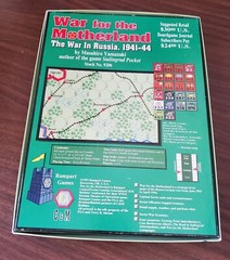 Rampart Games – Yamazaki’s WAR FOR THE MOTHERLAND – UNPUNCHED – NEW!