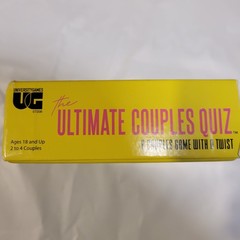 The Ultimate Couples Quiz ~ University Games – Ages 18+ | 4-8 players