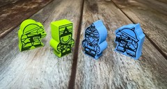 Gruntz Board Game by Allplay Heads-Up War Game NEW in Shrink