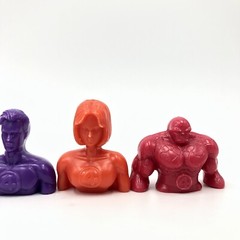 FANTASTIC FOUR Lot – Gogos Crazy Bones European 2006 MARVEL HEROES