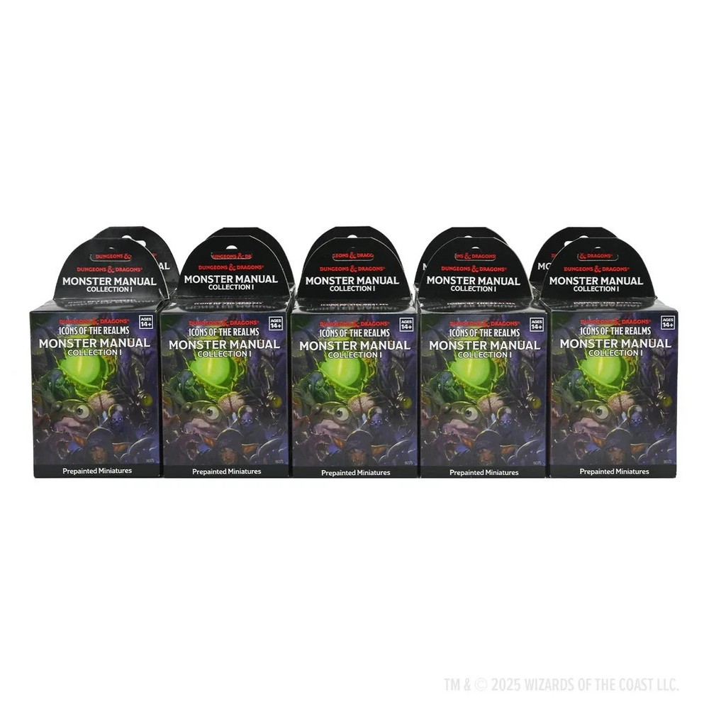 Dungeons & Dragons Icons of the Realms Monster Manual Collection 1 Booster Brick