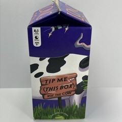 Long Cow Udderly Ridiculous Card Games GameWright Board Milk Carton NO MANUAL