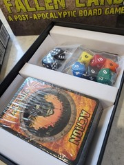 Fallen Land – A Post-Apocalyptic Board Game w/A Journey into Darkness Expansion