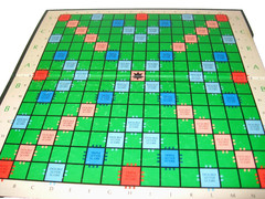 Vintage 1990 Spear’s Original Scrabble Word Board Game Made in England COMPLETE