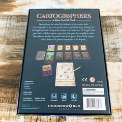Cartographers: A Roll Player Tale Board Game + Playmat + Skills Mini Expansion