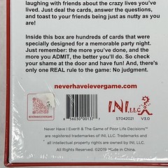 Never Have I Ever The Game of Poor Life Decisions – New