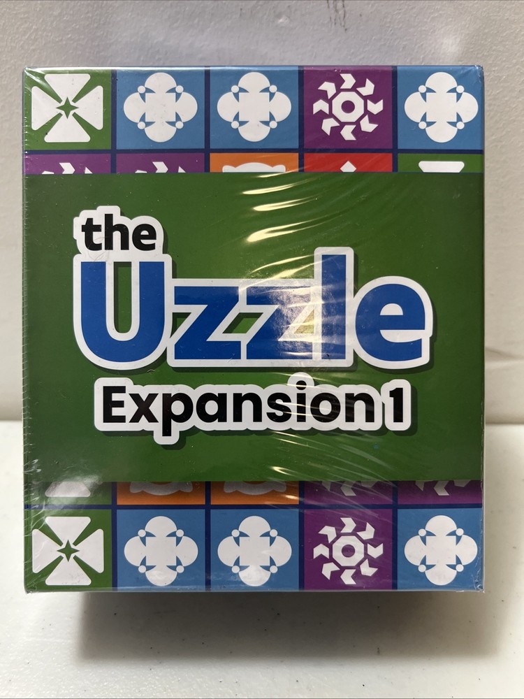 The Uzzle Expansion 1 Extension Pack for The Uzzle Family Puzzle Game NEW SEALED