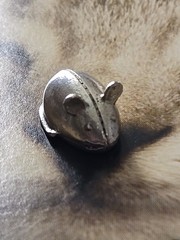 2006 Monopoly Cat Lovers Edition Toy Mouse Custom Pewter Token Game Piece Part