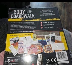 Hunt A Killer Body on the Boardwalk Murder Mystery Strategy Game NEW
