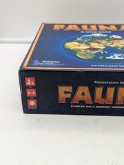 FAUNA A Wild Game by Friedemann Friese 2010 FoxMind COMPLETE Animal Trivia
