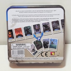 Timeline Inventions Card Game – Asmodee 100% Complete w/ Instructions In Tin