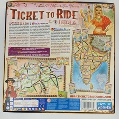 DAYS OF WONDER TICKET TO RIDE INDIA SWITZERLAND EXPANSION SET