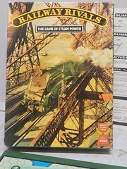 Railway Rivals Board Game By Games Workshop – Game of The Year 1984 Complete