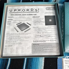 UpWords Board Game Quick Stacking & Word Hacking, Complete 2 My Knowledge