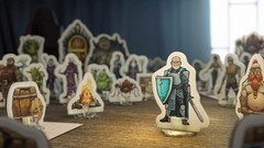 Hard Flat Minis for DND Miniatures with Bases | 28mm – 32mm Scale Dungeons…
