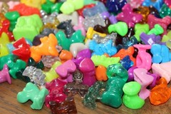 RANDOM Set Lot *8* Classic CRAZY BONES GOGOS Gogo Mutants 90s 80s Vintage VTG.