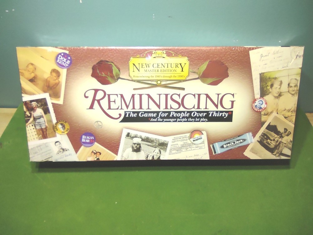 Reminiscing – The Game for People over 30 -New Century Master Edition New Sealed