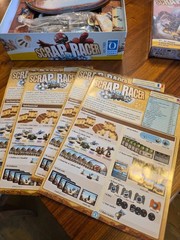 Scrap Racer ~ Board Game Queen Games ~ OEJ