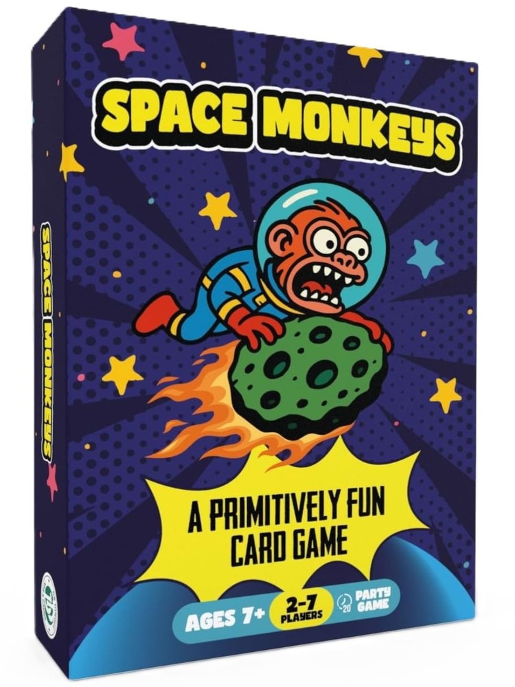 Space Monkeys Card Game – 2-7 Players – Ages 7+ – 20 Minutes to Play – High S…
